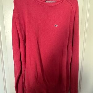 Vineyard Vines Coral Crewneck Sweater - Men's
